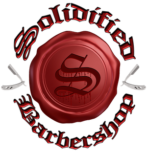 Solidified Barbershop Logo